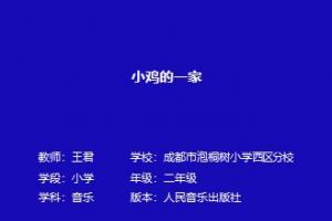 小鸡的一家